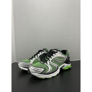 Saucony ProGrid Triumph 4 Green Silver S70704 9 Size 8.5 Men Mesh Runner Y2K